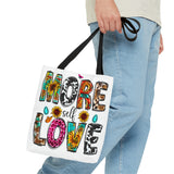 More self love Tote Bag (AOP) - Unique Designs By C&K