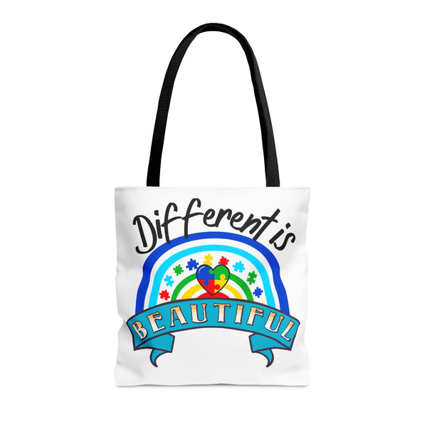 Eco-Friendly Autism Support Tote Bag - Show Your Love with this Reusable Custom Shopping Bag - Unique Designs By C&K