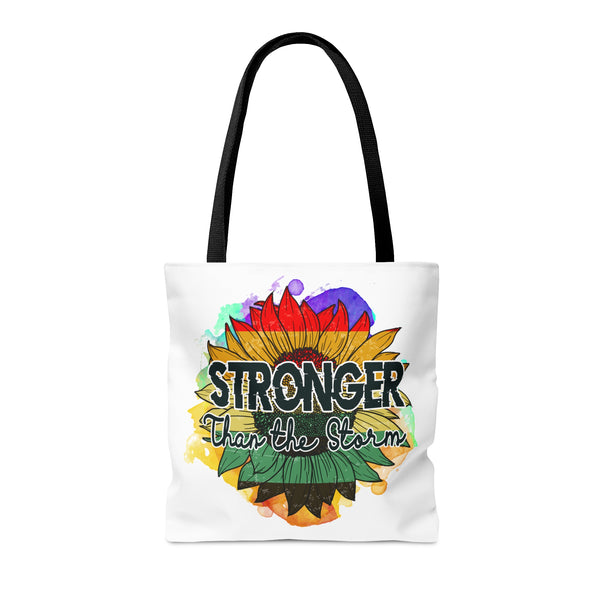 Stronger than the storm Tote Bag (AOP) - Unique Designs By C&K