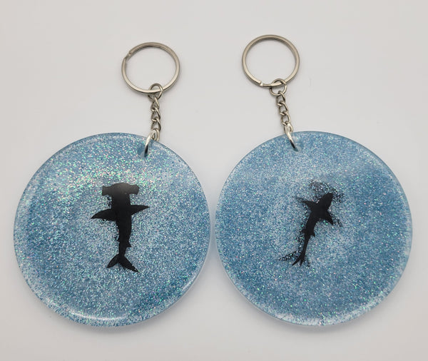 Double sided shark keychain - Unique Designs By C&K