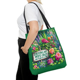 Driving my wife crazy one plant at a time Tote Bag (AOP) reusable shopping bag gift idea for her - Unique Designs By C&K