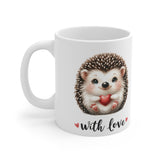 Hedgehog love mug 11oz - Unique Designs By C&K